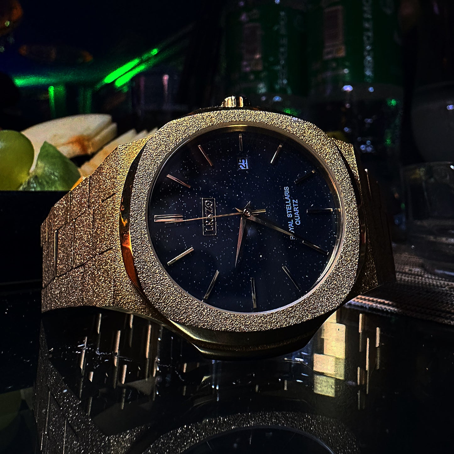Royal Stellaris Quartz Gold Frosted